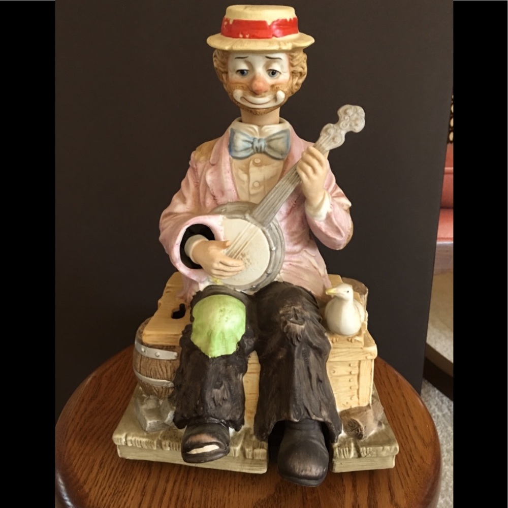 ❤️HAND MADE HAND PAINTED ANIMATED PORCELAIN WILLIE COLLECTORS PIECE❤️
